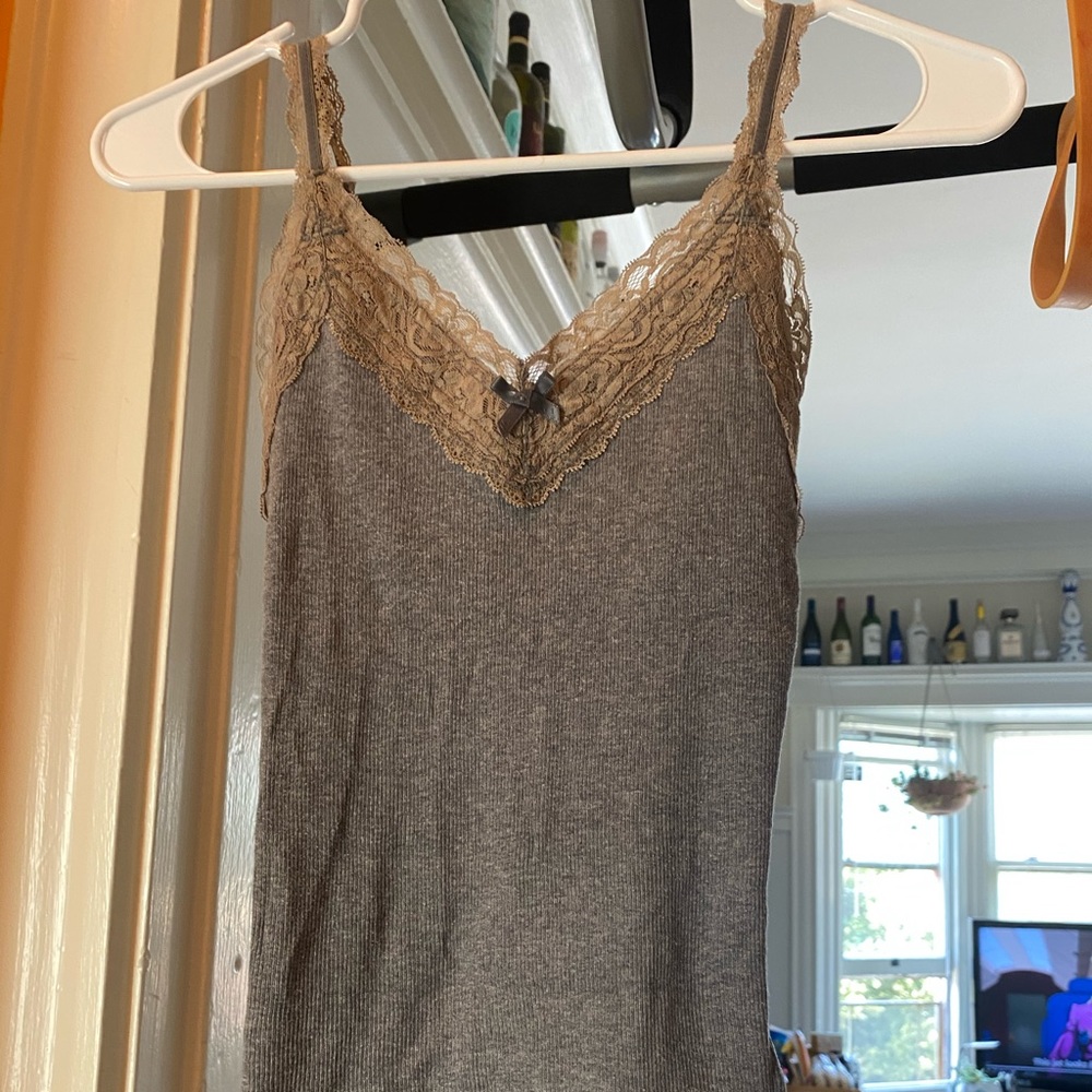 Grey Aeropostale halter top